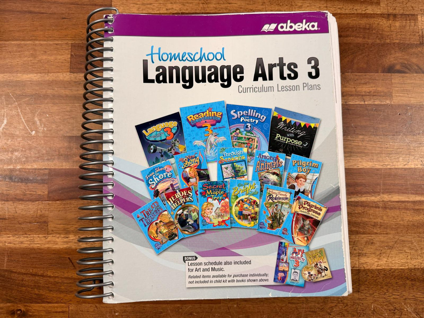 Abeka Homeschool Language 3 Curriculum / Lesson Plans