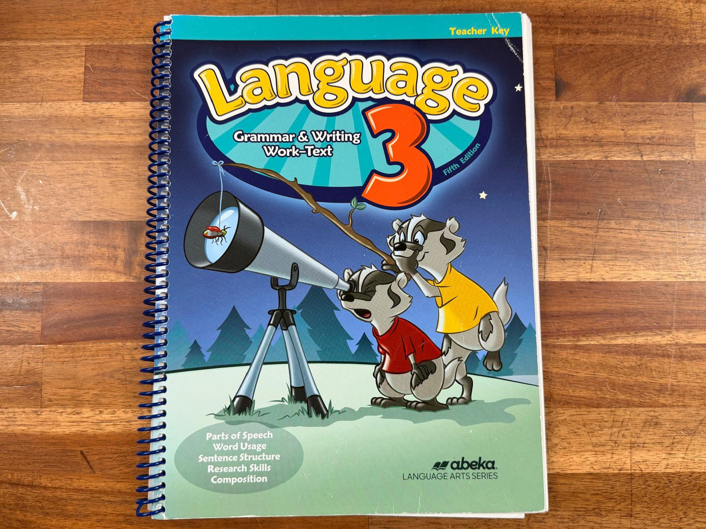 Abeka Language 3 Grammar & Writing Work-Text TchrKey