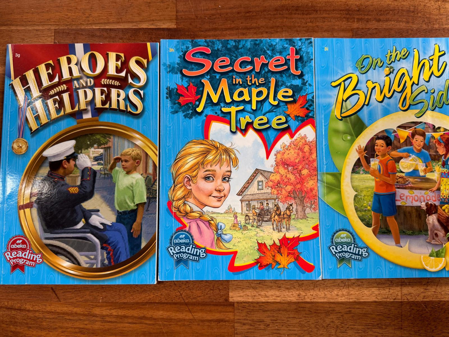 Abeka Readers 3G-3K Book LOT of 5