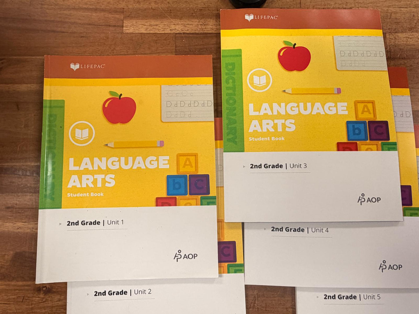 Lifepac Language Arts Boxed Curriculum Set - Grade 2 (Full)