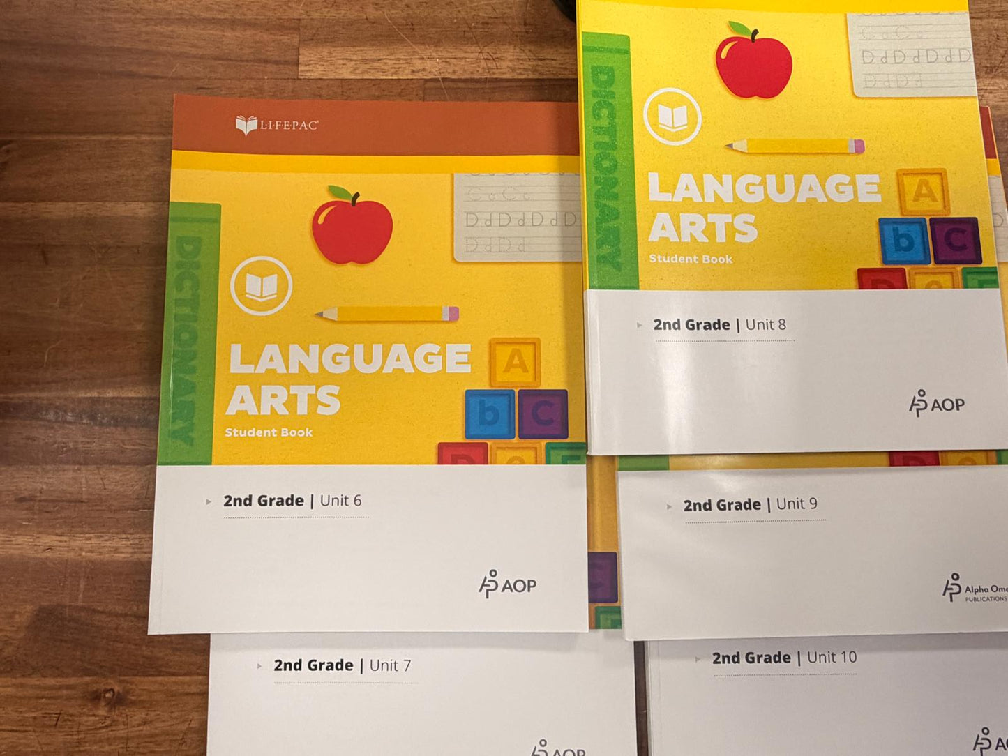 Lifepac Language Arts Boxed Curriculum Set - Grade 2 (Full)