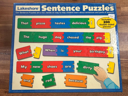 Lakeshore Sentence Puzzles RR511 Game