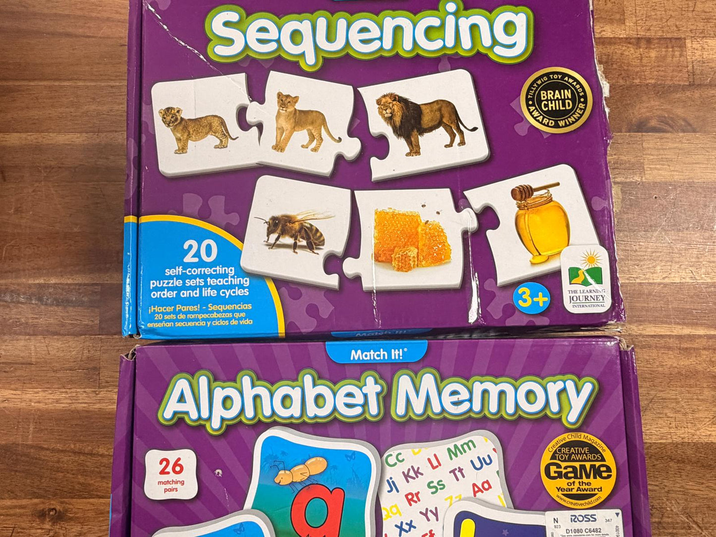 Match It! Games - Alphabet Memory & Sequencing