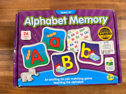 Match It! Games - Alphabet Memory & Sequencing
