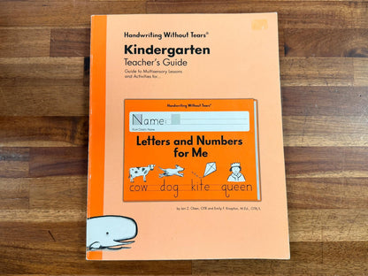 HWOT Kindergarten Teacher's Guide