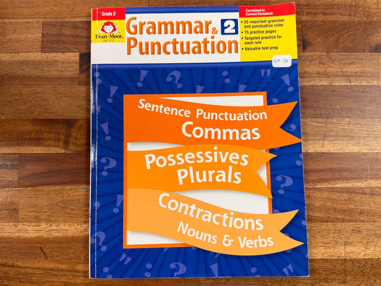 Evan-Moor Grammar & Punctuation - Grade 2 CLEAN