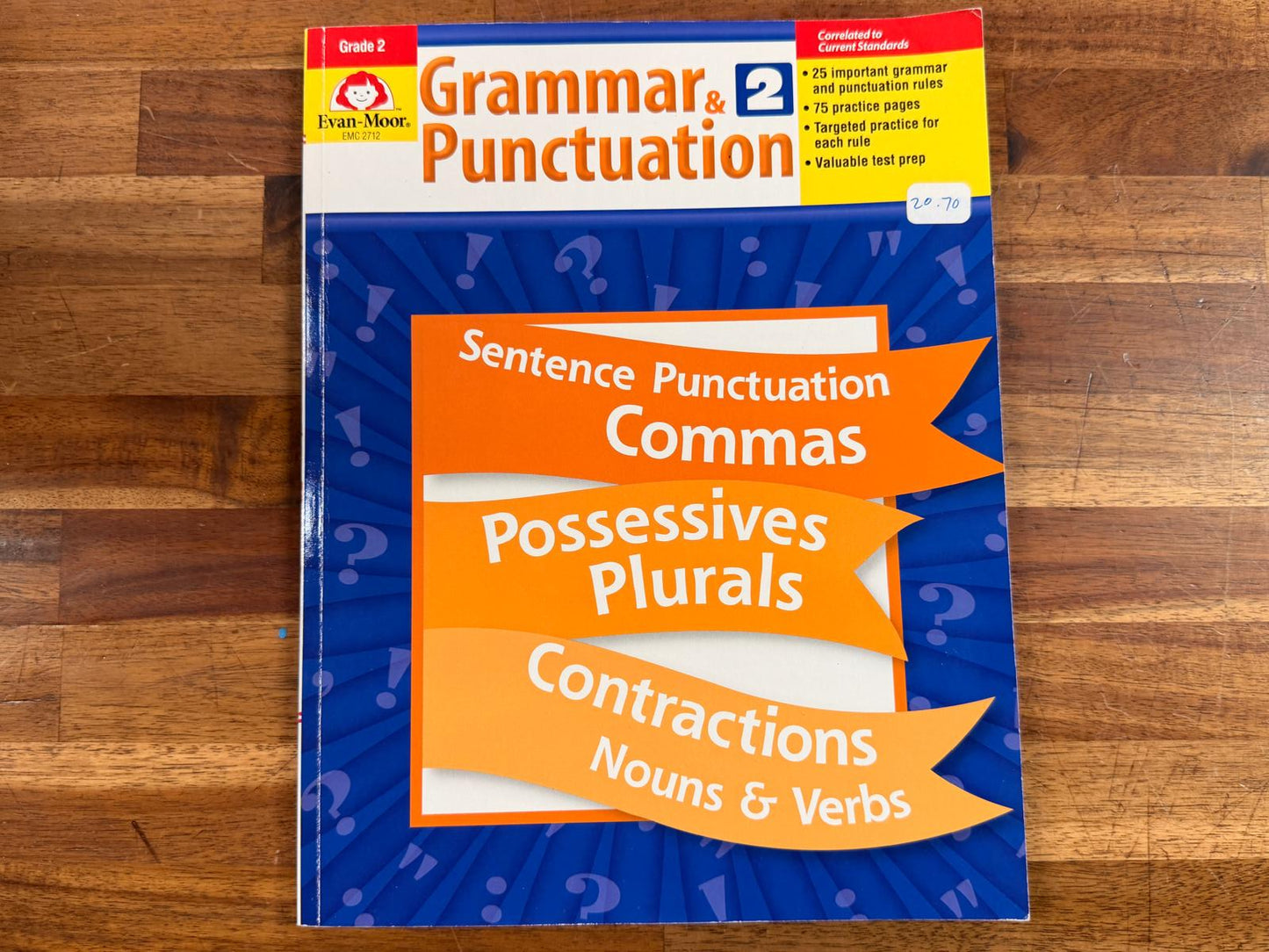 Evan-Moor Grammar & Punctuation - Grade 2 CLEAN