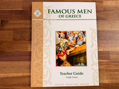 Memoria Press Famous Men of Greece Teacher Guide