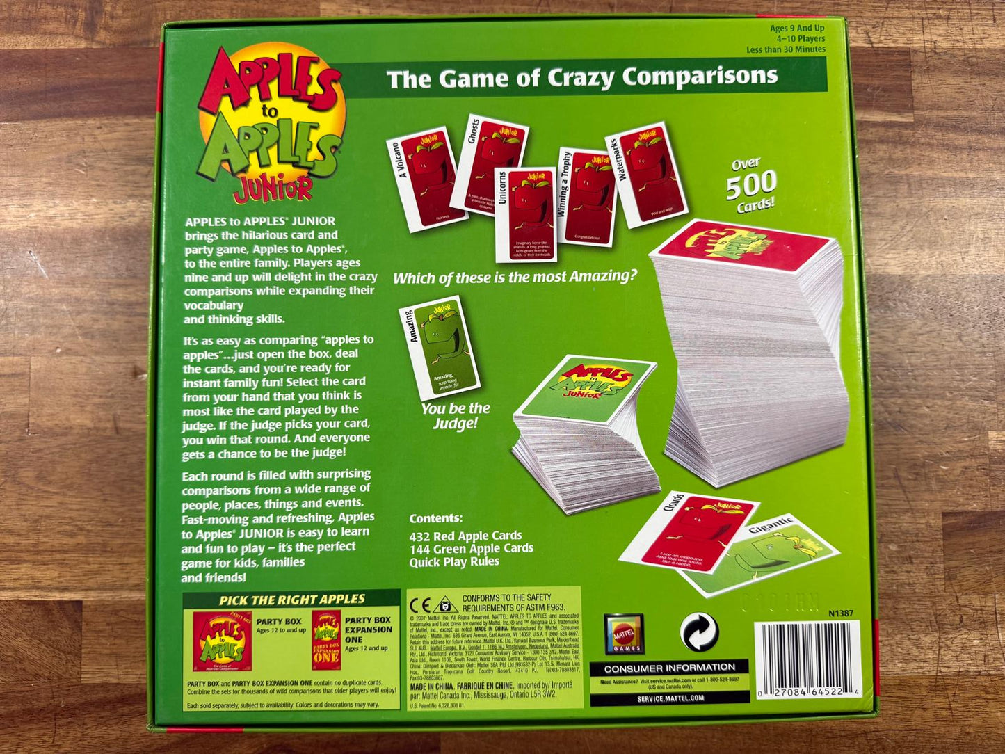 Apples to Apples Junior