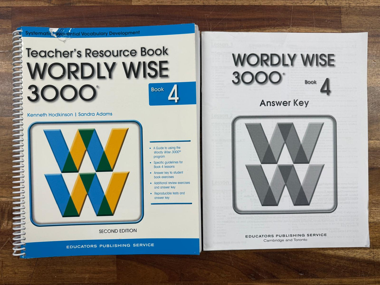 Wordly Wise 3000 - Book 4 (2nd Ed) Teacher Guide & AnswrKy