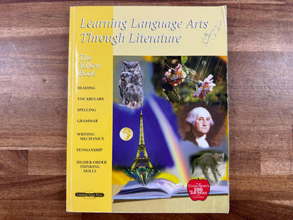 CSP Learning Language Arts Through Literature - Yellow Book
