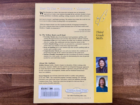 CSP Learning Language Arts Through Literature - Yellow Book