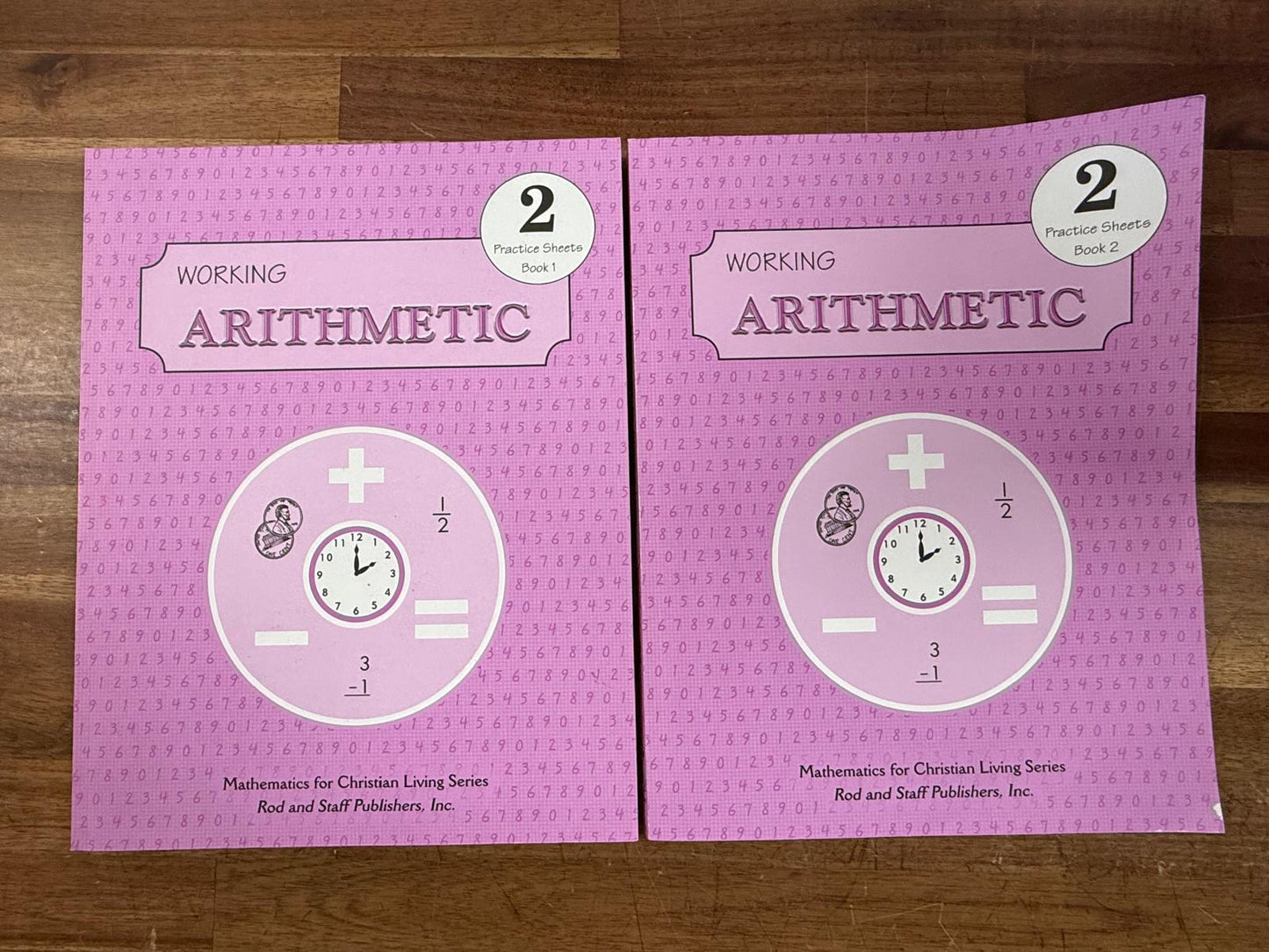 Rod & Staff Arithmetic 2 - Practice Sheets Books 1-2 (Clean)