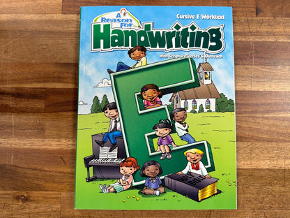 A Reason For Handwriting - Cursive E Worktext (Clean)