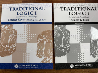 Memoria Press Traditional Logic I - Text, Quizzes, TchrKey
