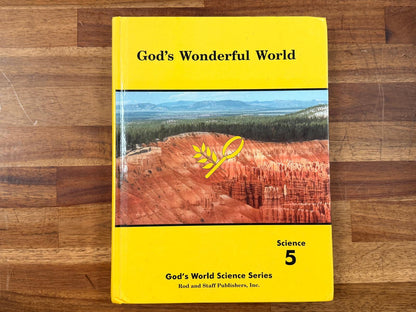 Rod & Staff Grade 5 Science Student Book (2004)