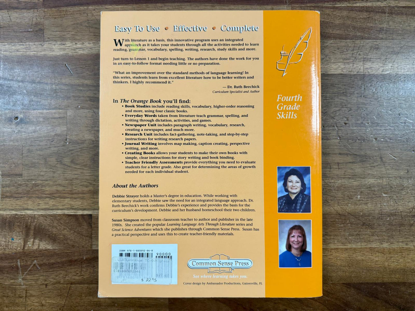 CSP Learning Language Arts Through Literature - Orange Book