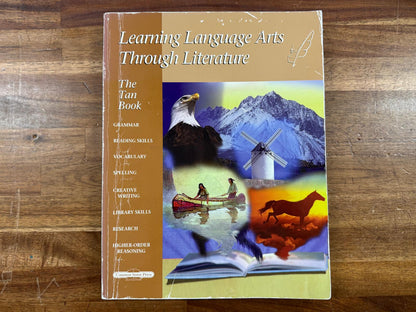 CSP Learning Language Arts Through Literature - Tan Book