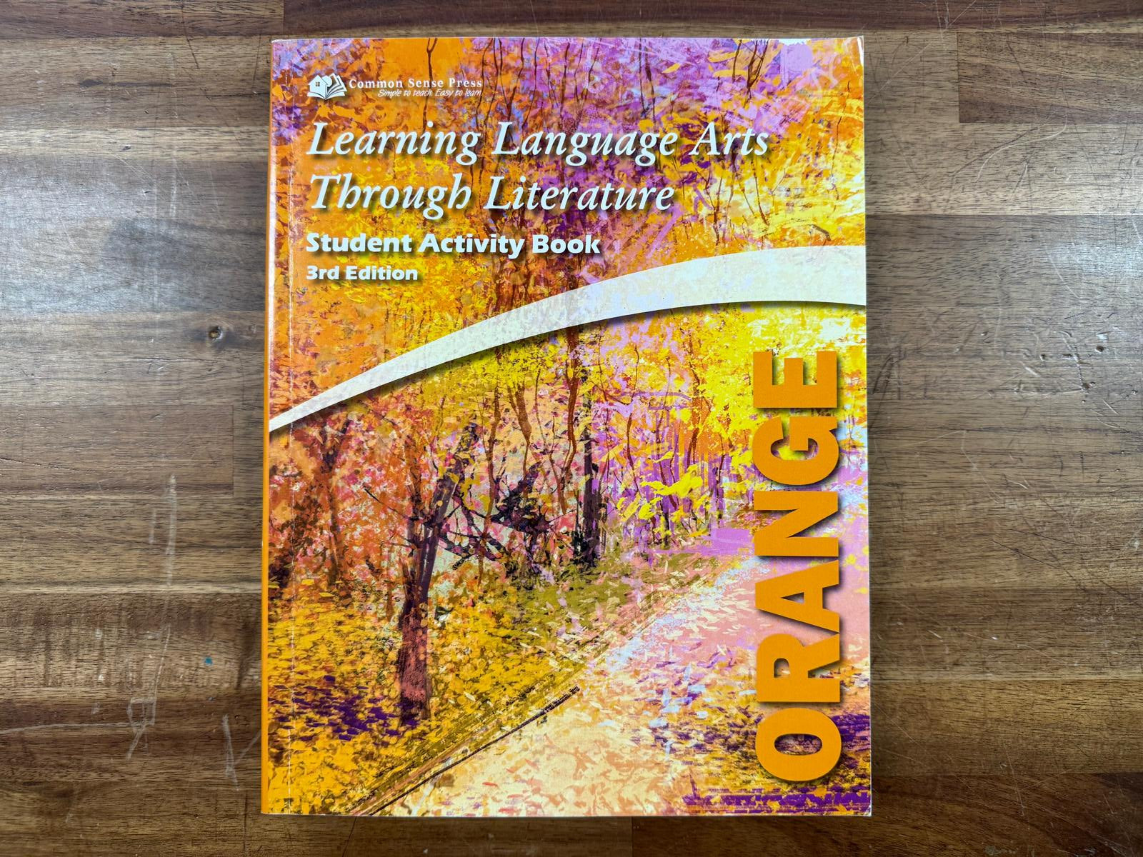 Learning Language Arts Through Literature Orange Stdnt Activity