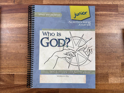 Apologia Who Is God? Junior Notebookin Journal