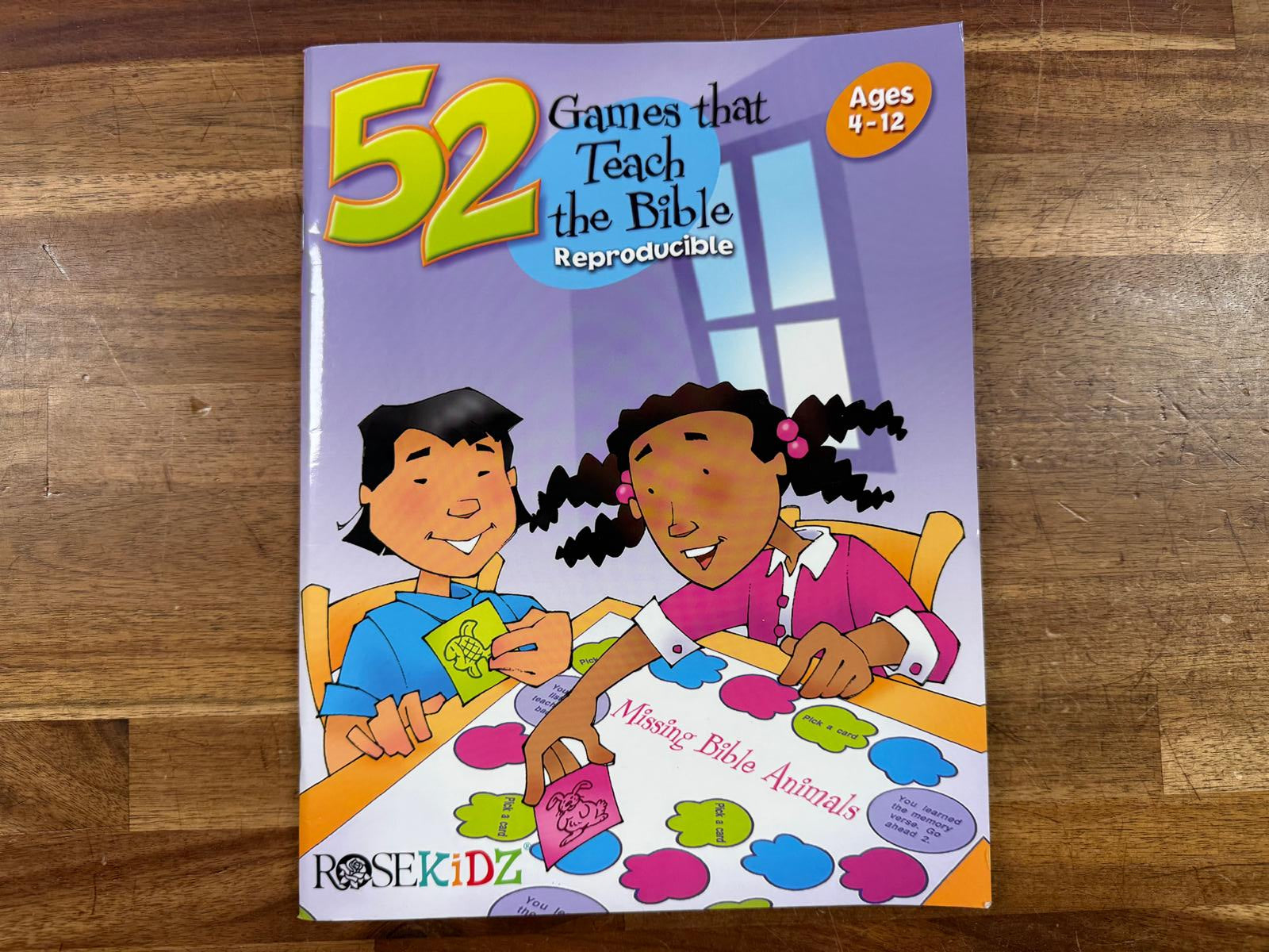 52 Games that Teach the Bible Reproducible