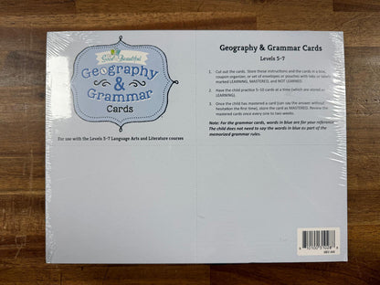 TGTB Geography & Grammar Cards (NEW)