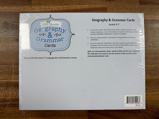 TGTB Geography & Grammar Cards (NEW)