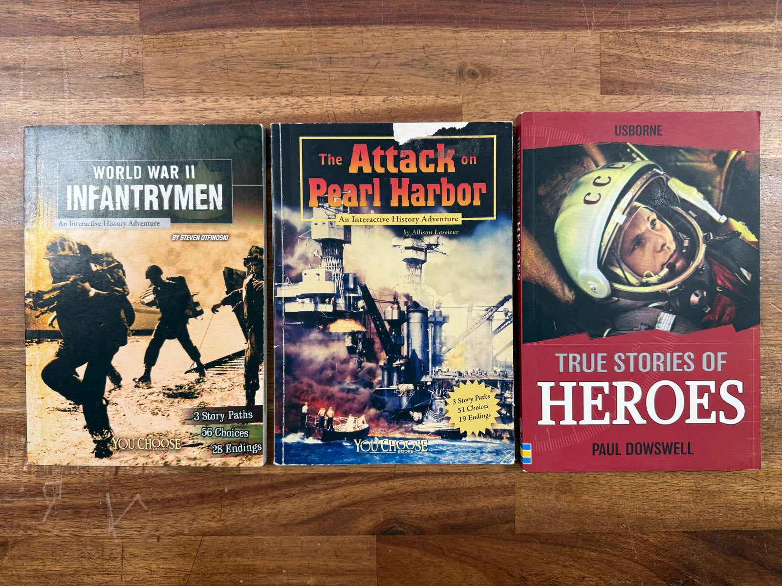Nonfiction War Book Set of 3 for Middle School
