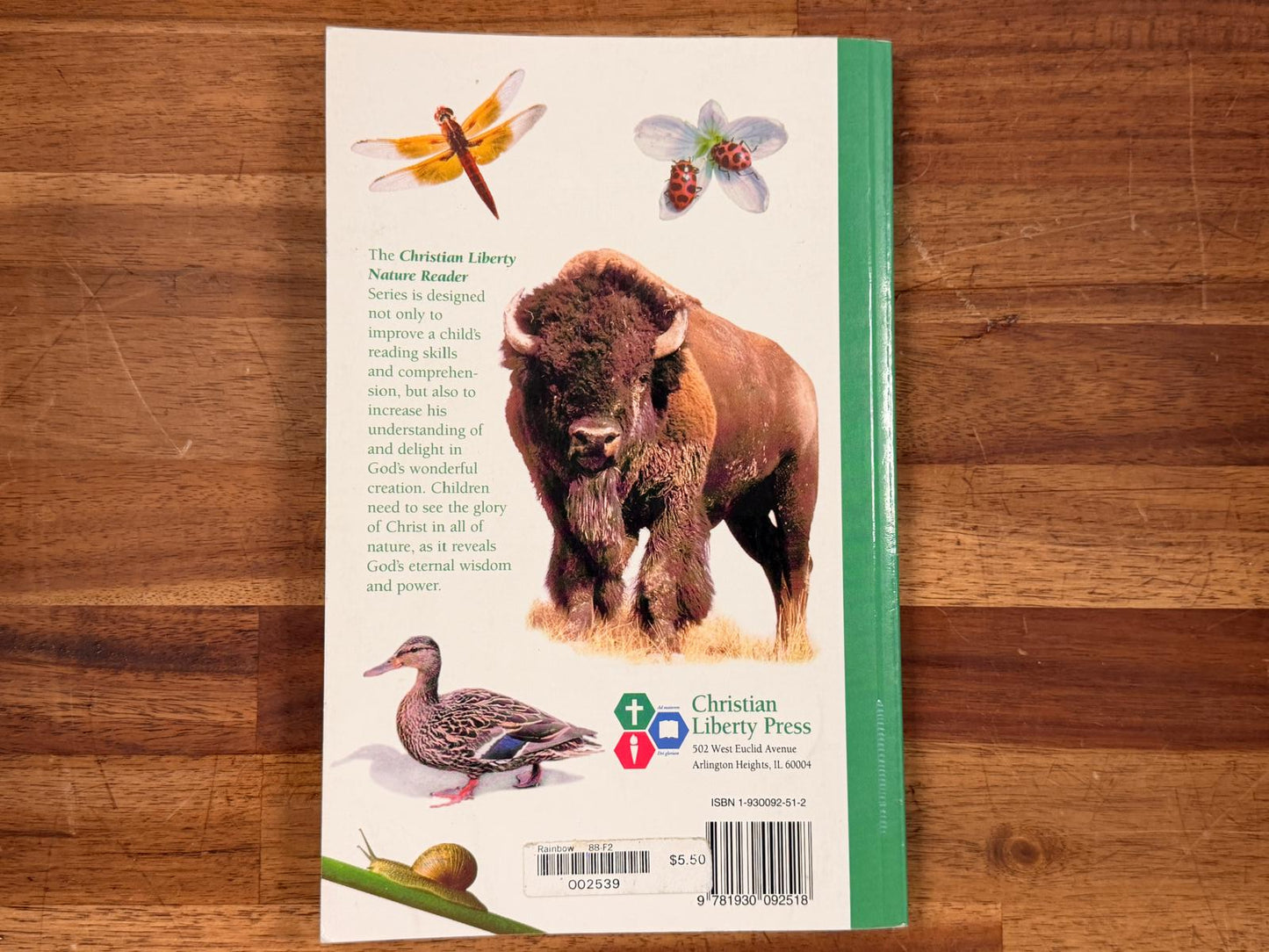 Christian Liberty Nature Reader (2nd Ed) - Book 1