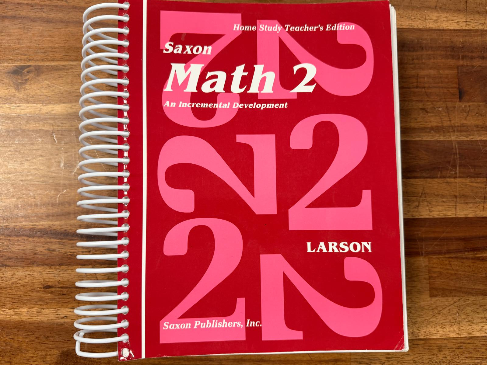 Saxon Math 2 Home Study Teacher's Edition (1994)