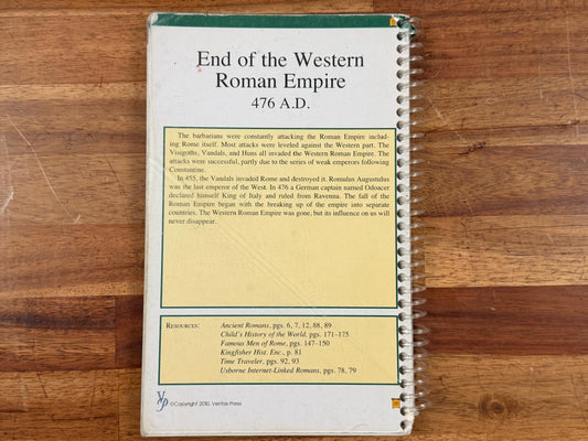 Veritas Press History Flashcards - Roman History