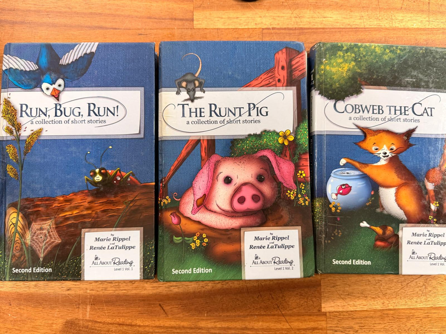 All About Reading Readers Level 1 Volumes 1-3