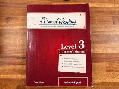 All About Reading Level 3 TM and Readers Vol 1-2 (Color)