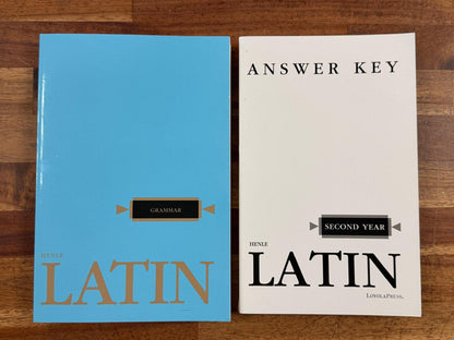 Henle Latin - Second Year - Text, Answer Key, & Grammar