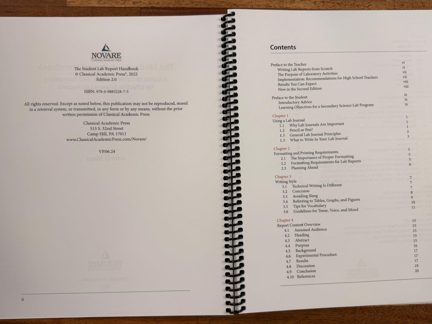 Novare The Student Lab Report Handbook (2nd Edition)