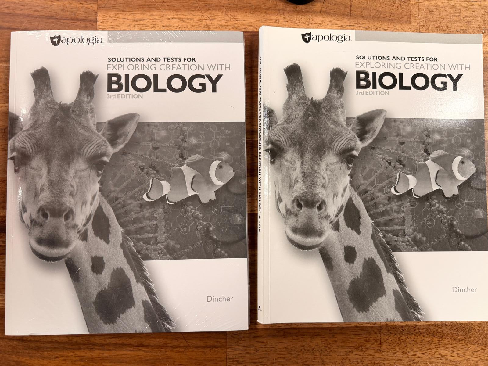 Exploring Creation Biology (3rd Ed) Tests NEW & Solutions