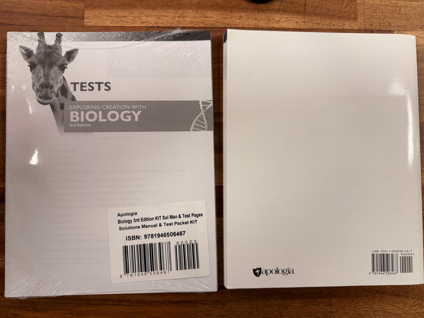 Exploring Creation Biology (3rd Ed) Tests NEW & Solutions