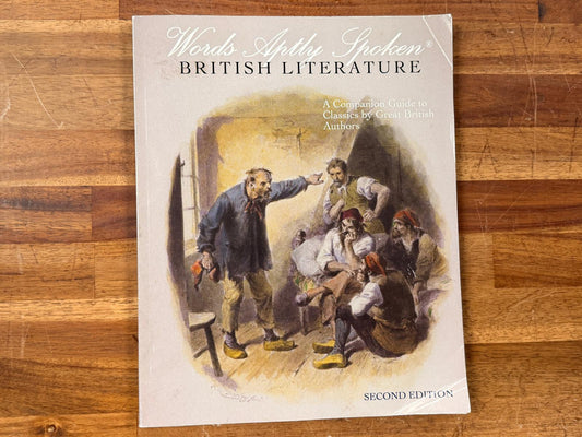 Words Aptly Spoken - British Literature