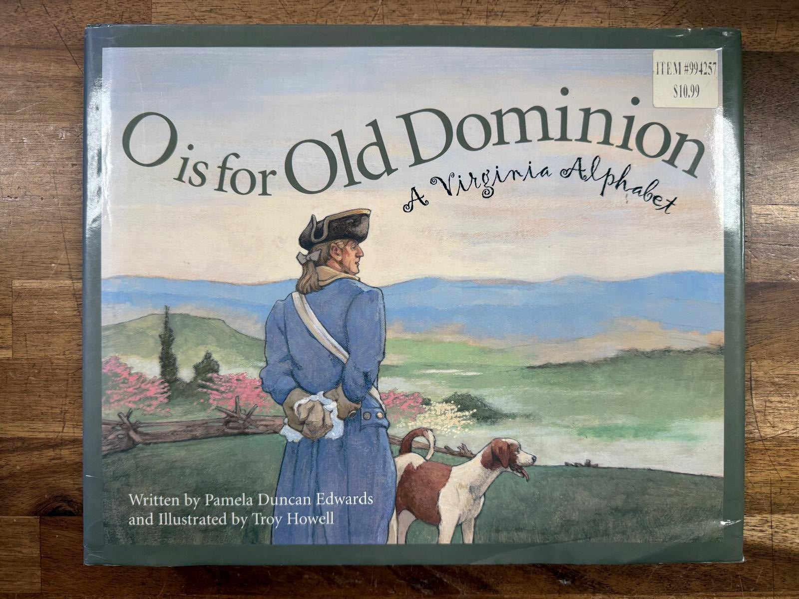 O Is for Old Dominion - Pamela Duncan Edwards (HC, VG)