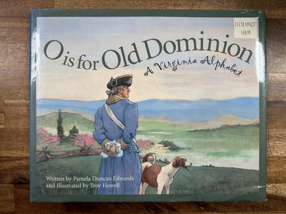 O Is for Old Dominion - Pamela Duncan Edwards (HC, VG)