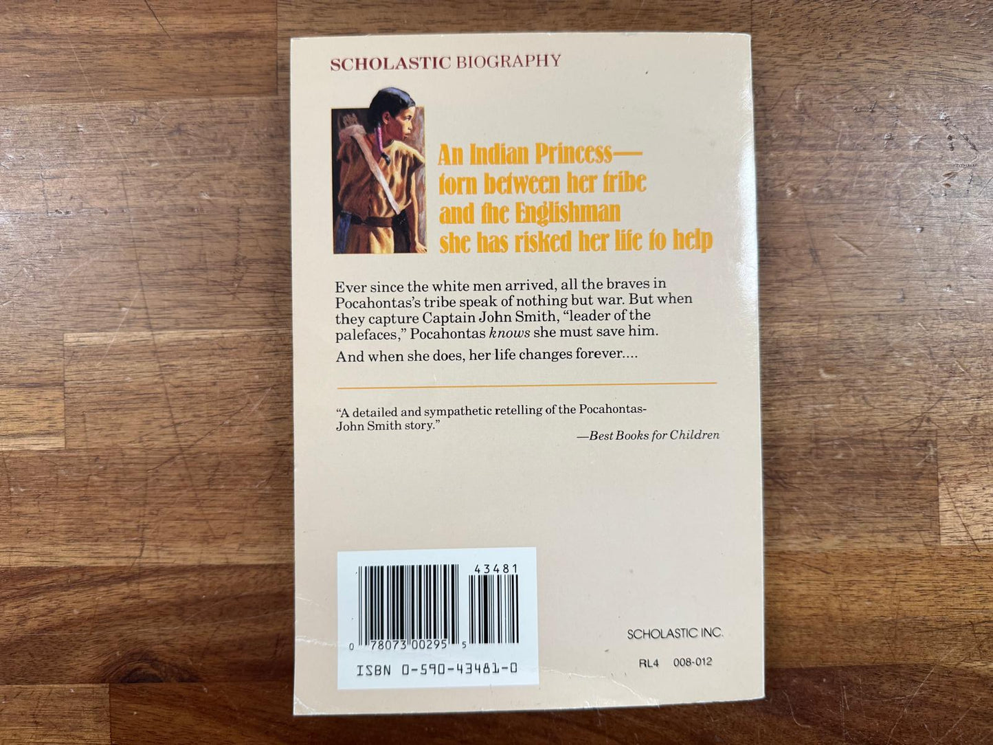 Pocahontas and Strangers - Clyde Robert Bulla