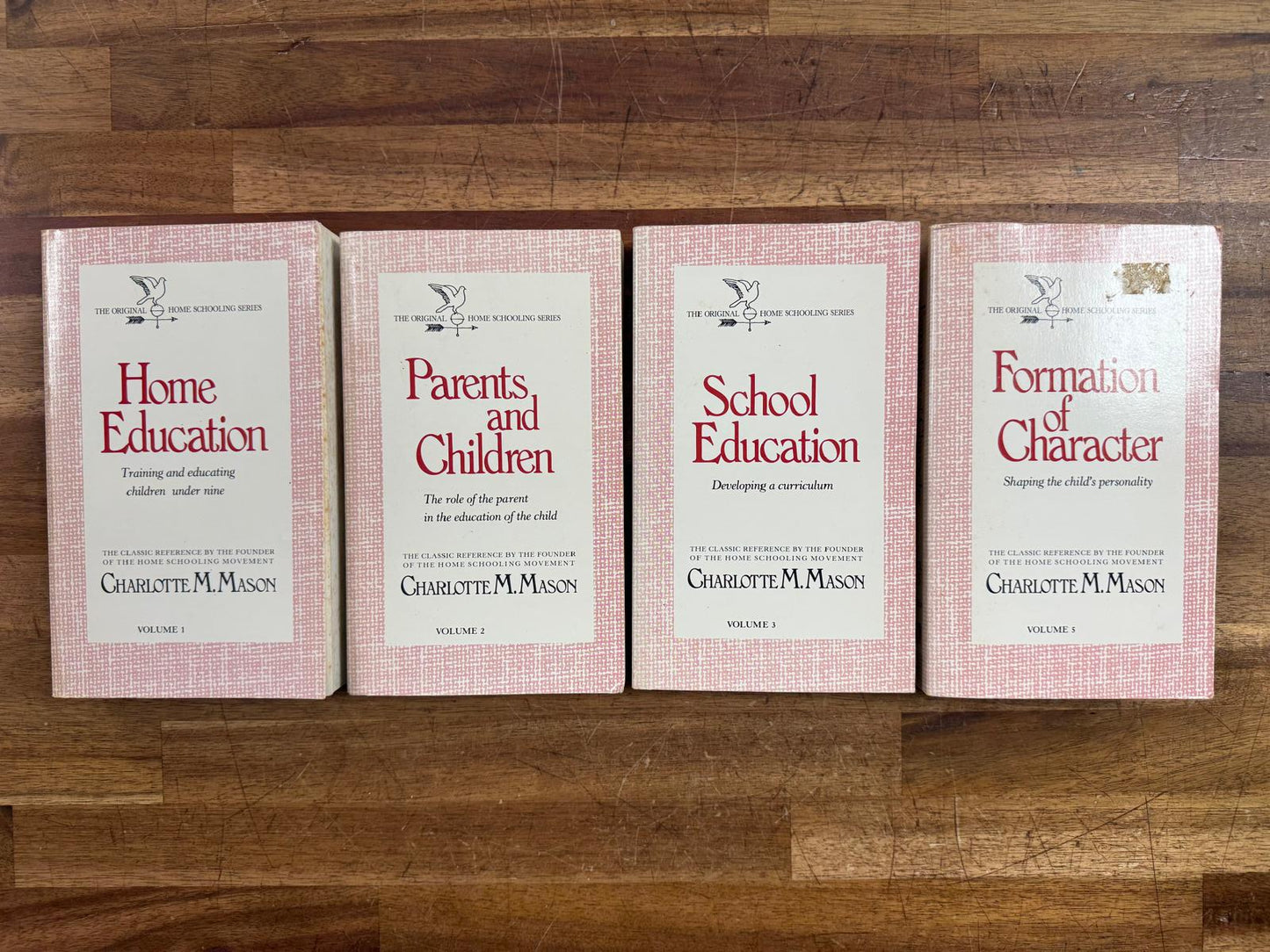 Charlotte Mason Home Schooilng Series-Vol 1-3 and 5