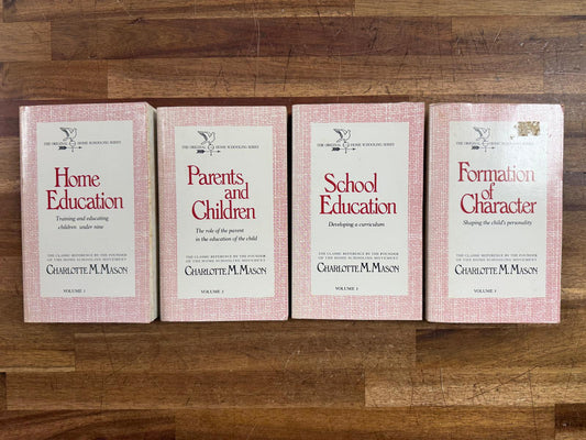 Charlotte Mason Home Schooilng Series-Vol 1-3 and 5