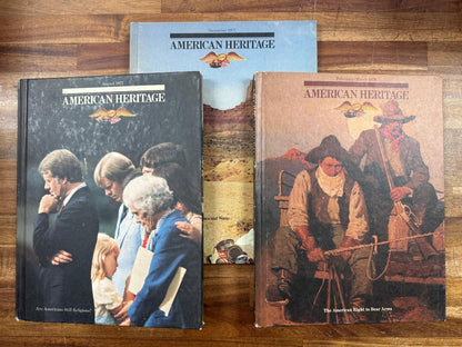 American Heritage Series of 3 Books (Vintage, HC, Good)