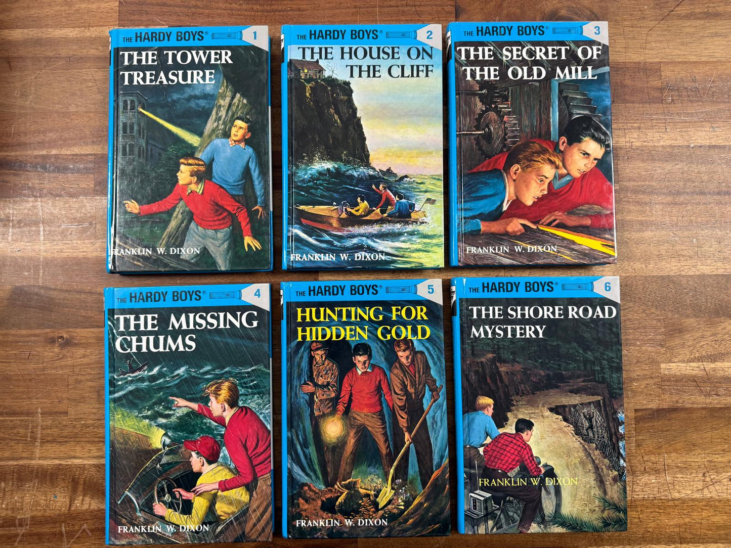 The Hardy Boys Collections: Books 1-6 (HC, Good)