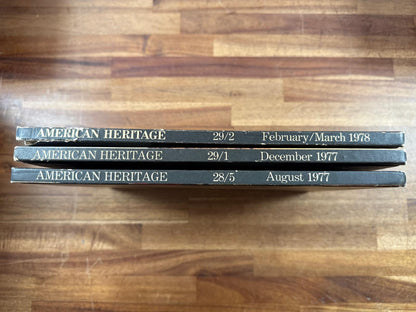 American Heritage Series of 3 Books (Vintage, HC, Good)