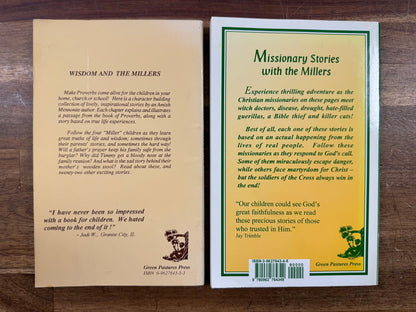 Wisdom & Missionary Stories with the Millers (SET of 2)
