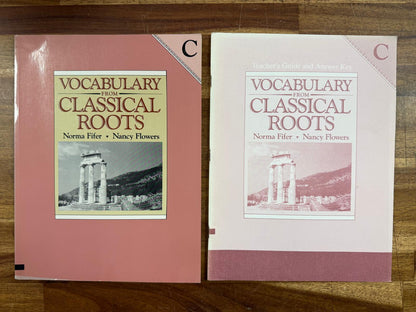 Vocabulary from Classical Roots SET - Books A, B, C (VG)