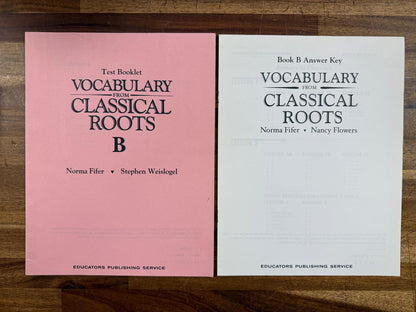 Vocabulary from Classical Roots SET - Books A, B, C (VG)