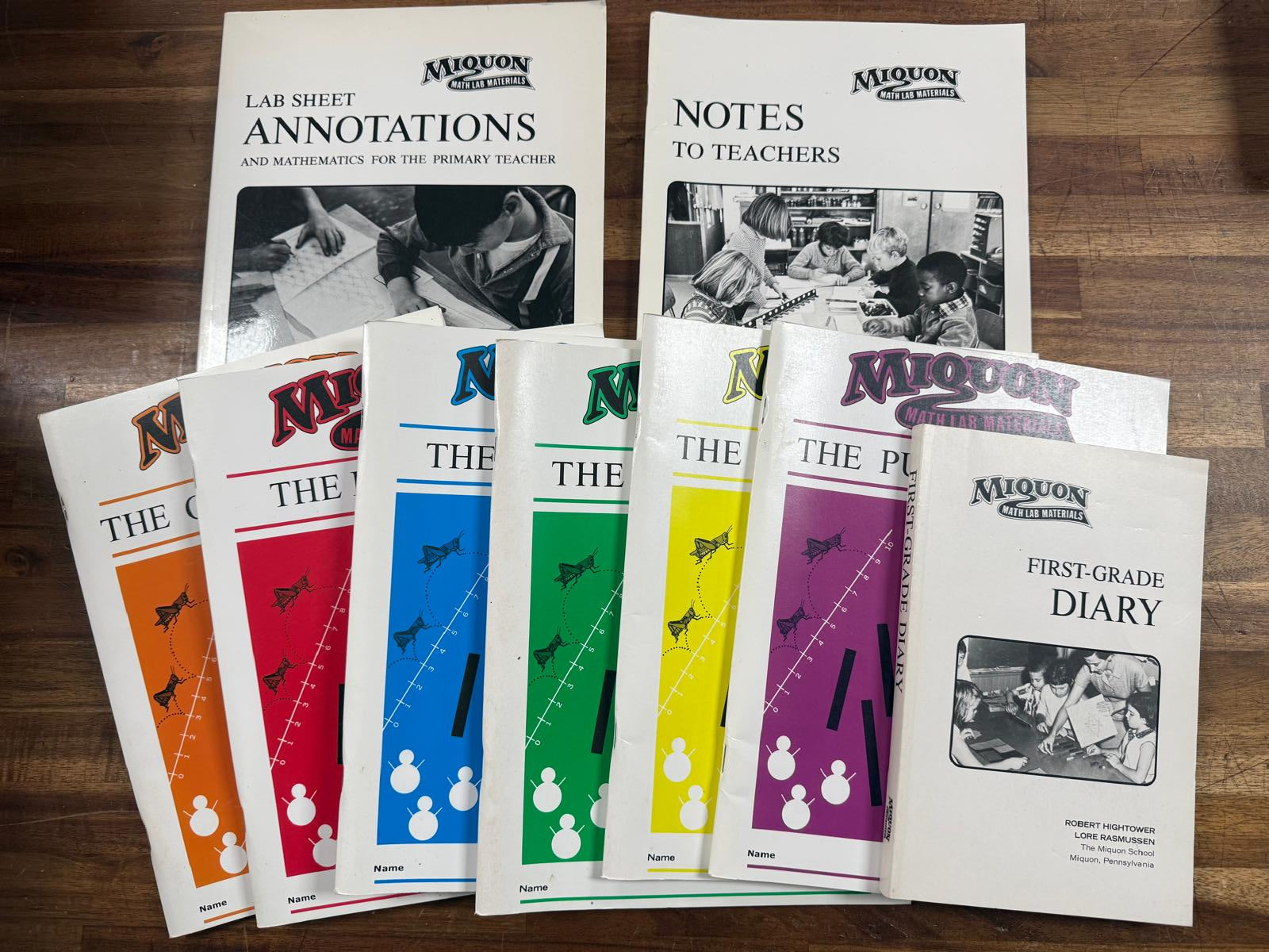 Miquon Math Lab Materials Full Curriculum Set (BOOKS, VG)